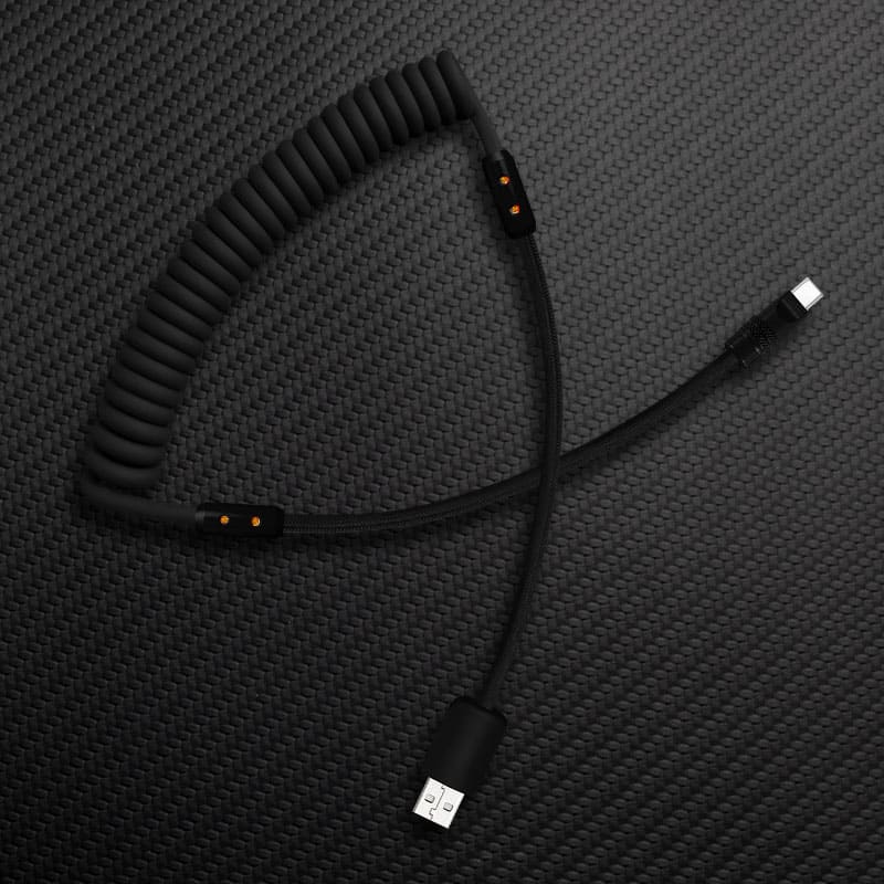 "Chubby Flex" Silicone Braided Solid Color Fast Charging Cable