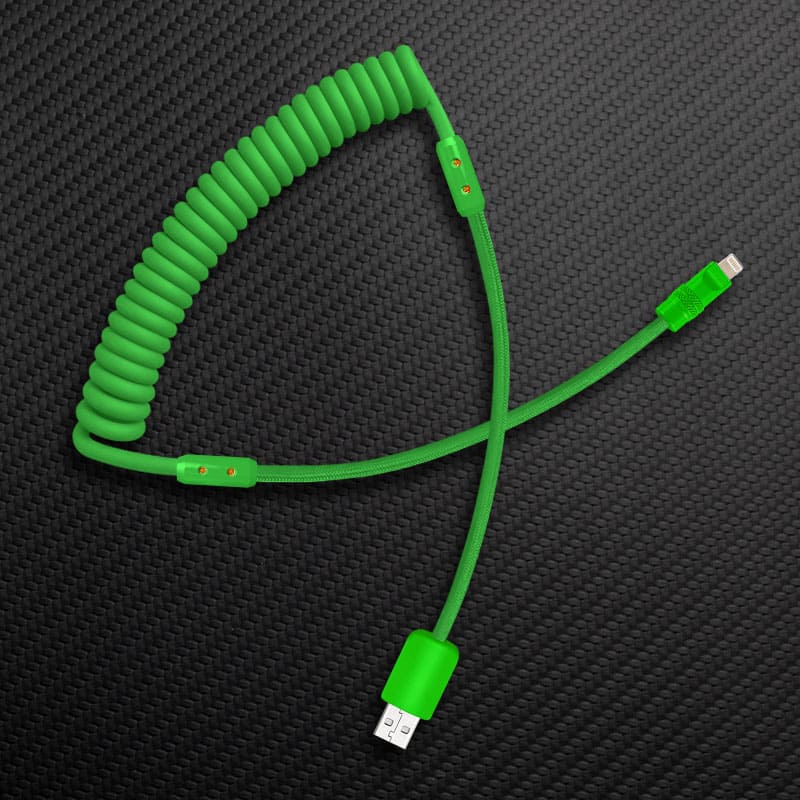 "Chubby Flex" Silicone Braided Solid Color Fast Charging Cable