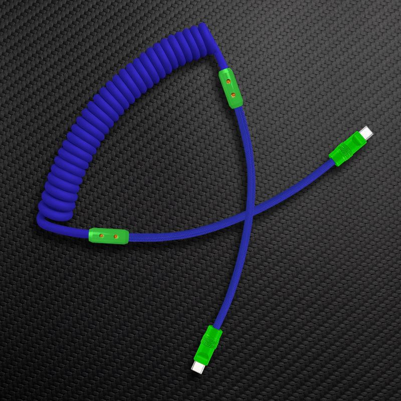 "Chubby Mood" Silicone Braided Fast Charging Cable #317