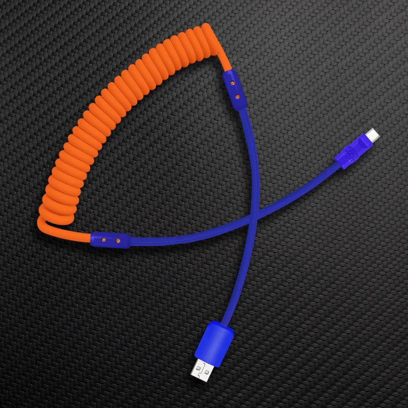 "Chubby Mood" Silicone Braided Fast Charging Cable #711