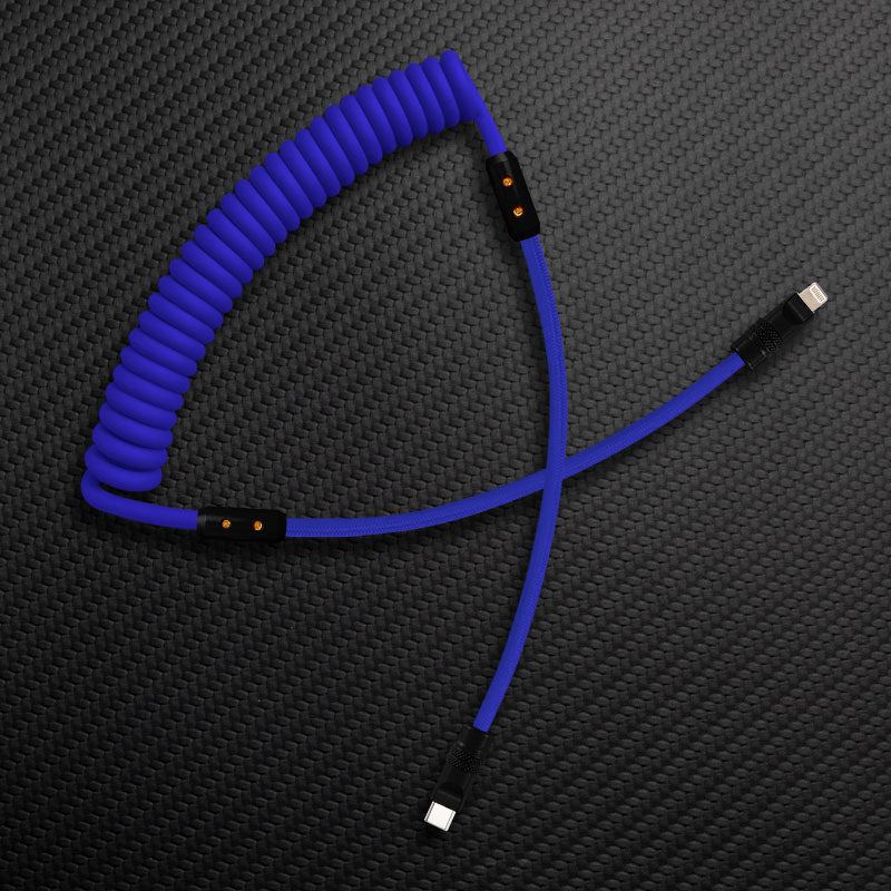 "Chubby Mood" Silicone Braided Fast Charging Cable #999