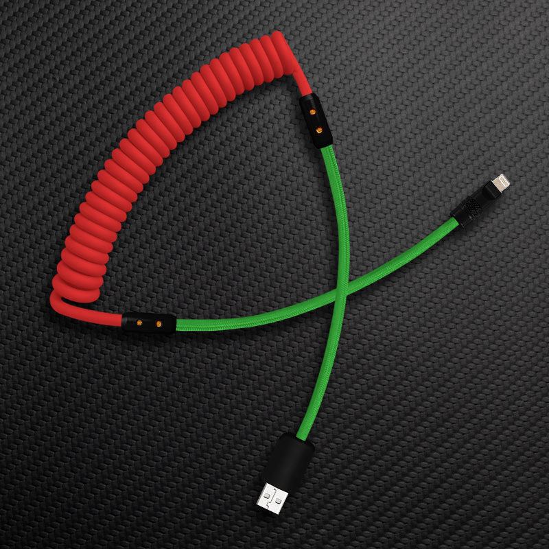 "Chubby Mood" Silicone Braided Fast Charging Cable #528