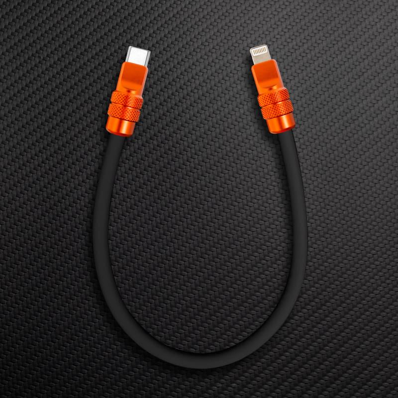 "Cute Anodized Pro" Power Bank Friendly Cable C+Lightning