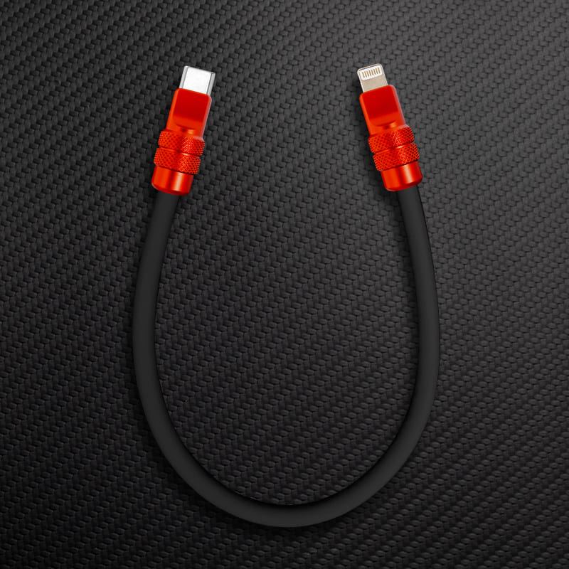 "Cute Anodized Pro" Power Bank Friendly Cable C+Lightning