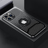 Magsafe Heat Dissipation iPhone Case With 360° Rotatable Invisible Stand for iPhone 16 - Black - Without Stand