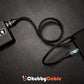 "MagSnap Pro" Magnetic Retractable Charging Cable with LED Display