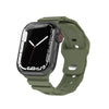 Mountaineering Silicone Monochrome Band for Apple Watch - Green
