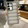 Semi-Transparent Mesh Cooling Case For Samsung - Grey