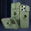Shockproof Protective Case With Invisible Bracket - Green