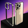 Ultra-Thin Metal Frame Drop-Proof Phone Case - Gold