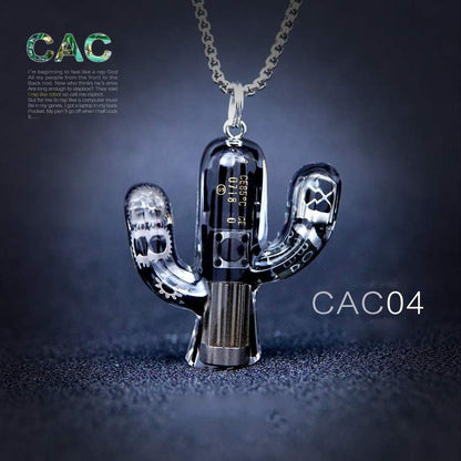 "Cyber Chic"Alternative Cactus Necklace