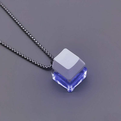 "Cyber Chic" Unzip Mechanical Keyboard Necklace