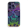 "Halloween & Dark Punk" Skull Colorful Heat Dissipation iPhone Case - Dazzling Purple