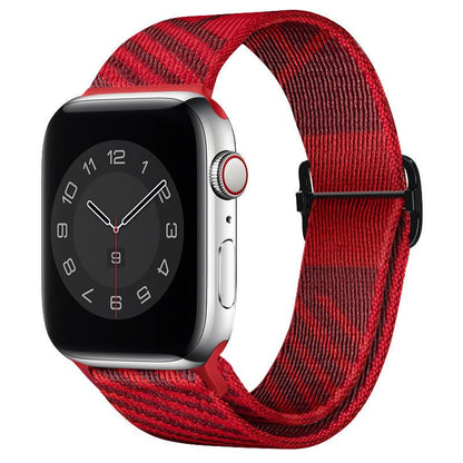 "Adjustable Band" Nylon Braided Band For Apple Watch