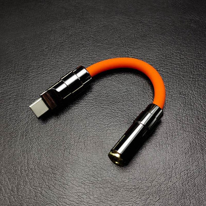 "U Chubby" C & Lightning to 3.5mm Audio Adapter