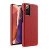 "Chubby" Anti-Shatter Leather Phone Case for Samsung - Red
